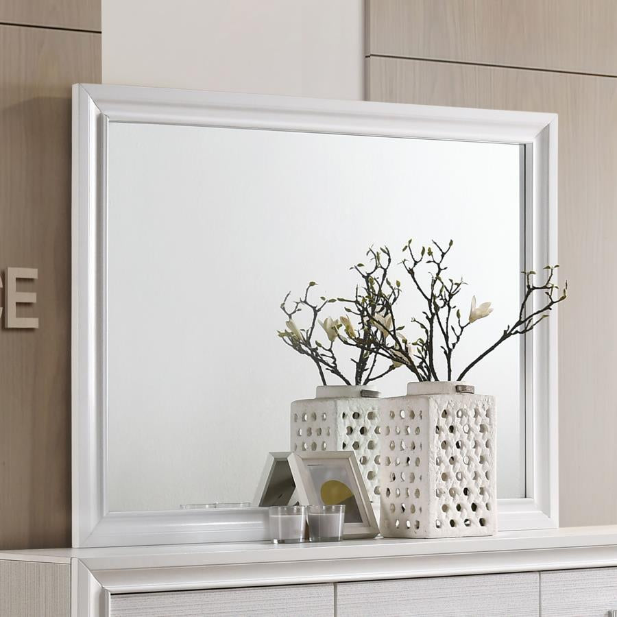 Coaster 205114 Miranda White Mirror