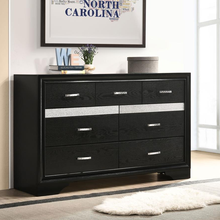 Coaster 206363 Miranda Black 9-drawer Dresser