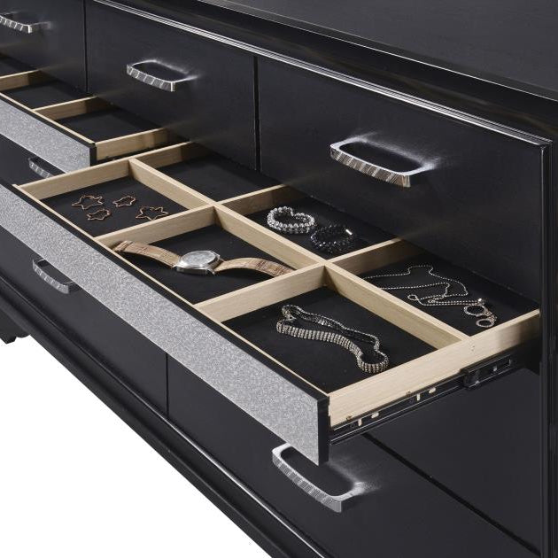 Coaster 206363 Miranda Black 9-drawer Dresser