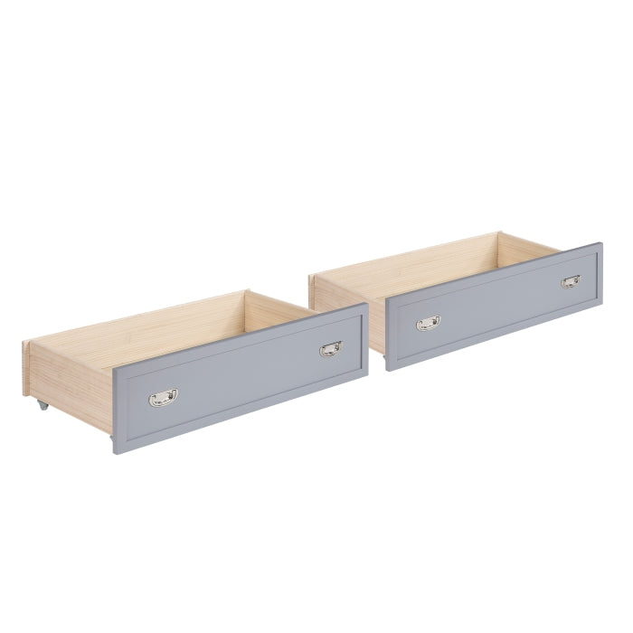 Homelegance B2024GY-T Sloane Gray Under Storage 2 Pieces
