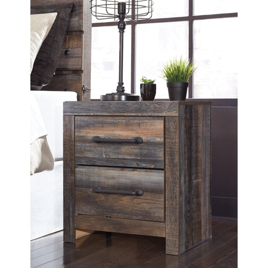 Ashley B211-92 Drystan 22" 2 Drawer Charging Nightstand ( Special Order )