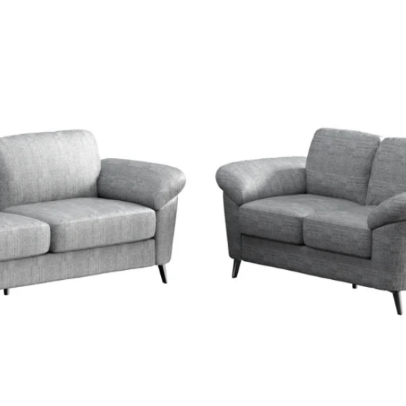 101 Stories 101S-SF1106 Kaelra Dark Grey Loveseat