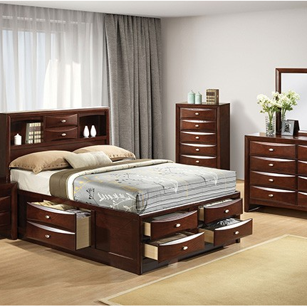 FOA FM7210CH-D Zosimo Cherry Dresser ( No Mirror )