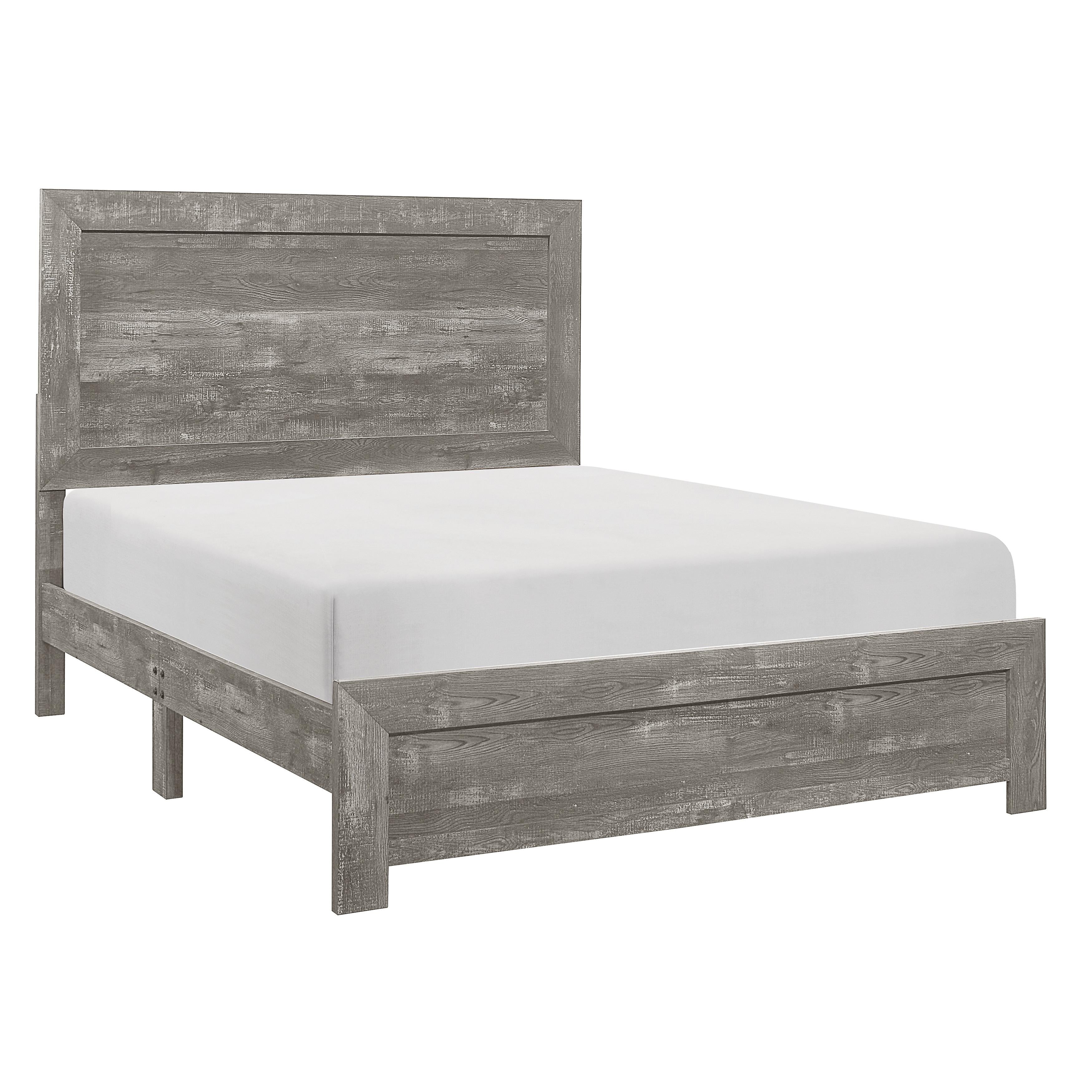 Homelegance 1534GY-1 Corbin Gray Queen Bed