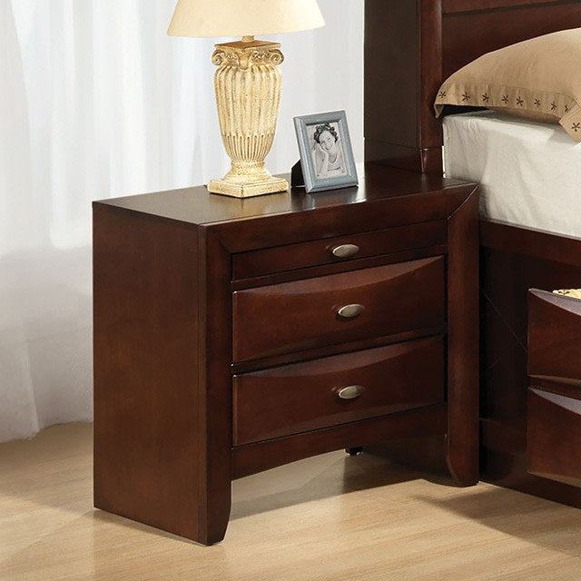 FOA FM7210CH-N Zosimo Cherry Nightstand