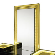FOA FM72015BK-V Lucida Black LED Vanity w/ Stool