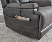 Ashley PC1210412 4Z Serenity Zone Slate Performance Fabric Lift Chair