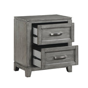 Homelegance 1450-4 Garretson Gray Nightstand