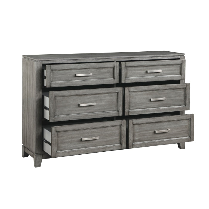 Homelegance 1450-5 Garretson Gray Dresser