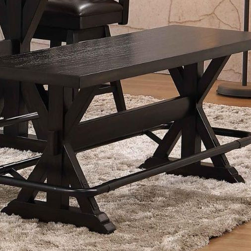 Urban Styles 2483 Memphis Espresso Counter Bench