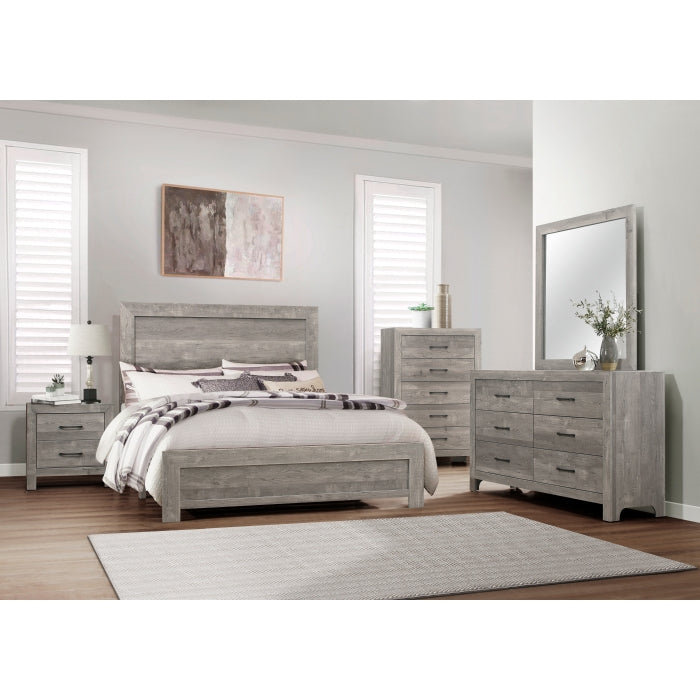 Homelegance 1534GY-1 Corbin Gray Queen Bed