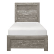 Homelegance 1534GYT-1 Youth Gray Corbin Twin Bed