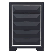 Homelegance 1553-9 Rosemont Midnight Blue 5 Drawer Chest