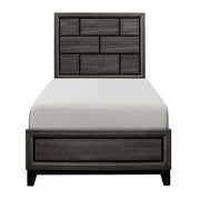 Homelegance 1645T-1 Davi Gray Twin Bed