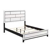 Homelegance 1645WH-1 Davi White Queen Bed