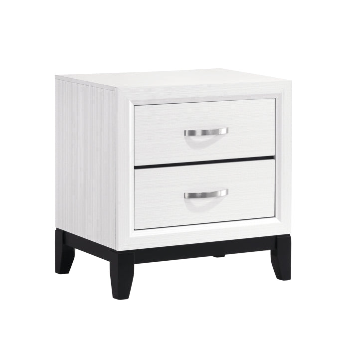 Homelegance 1645WH-4 Davi White Nightstand