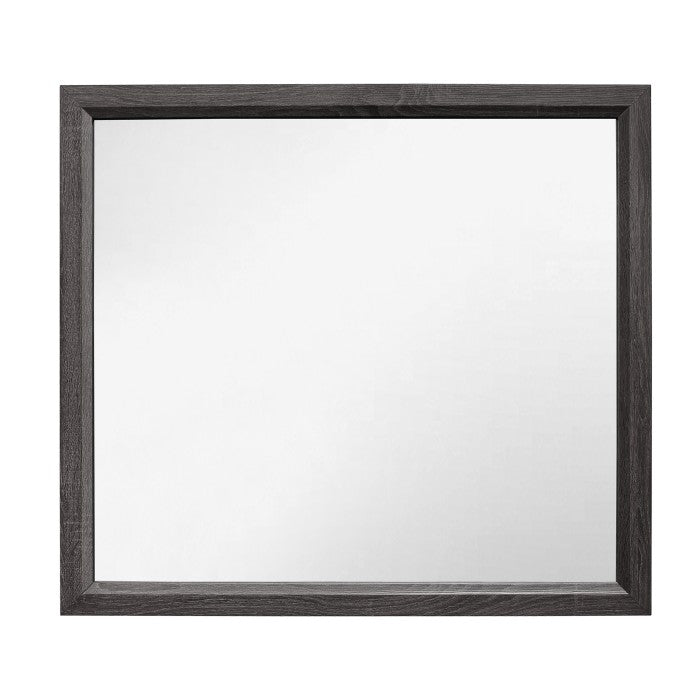 Homelegance 1645-5 / 6 Davi Gray 6 Drawer Dresser w/ Mirror