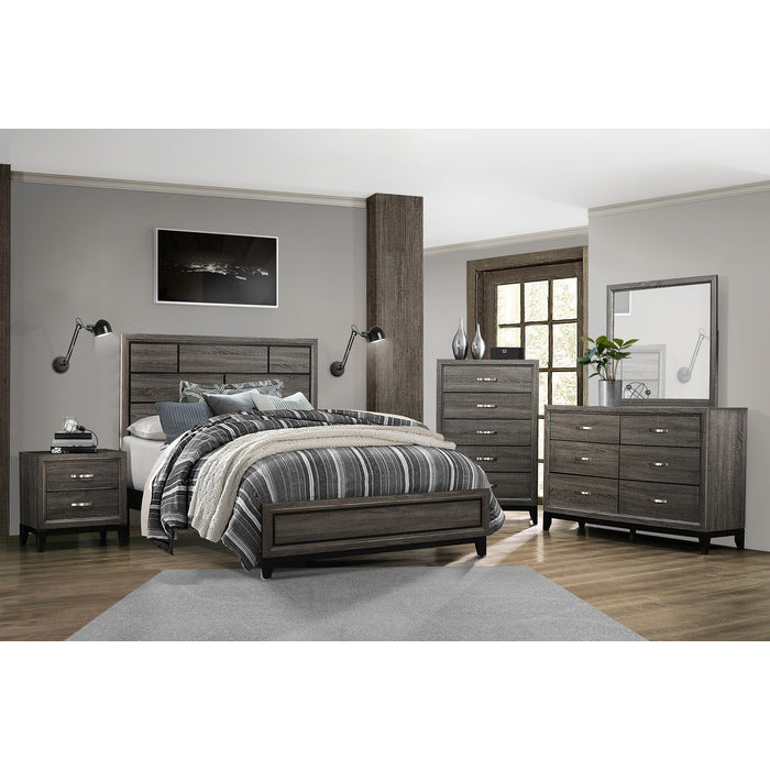 Homelegance 1645F-1 Davi Gray Full Bed
