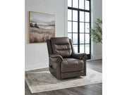Ashley 1800412 Oatman Umber Power Lift Recliner
