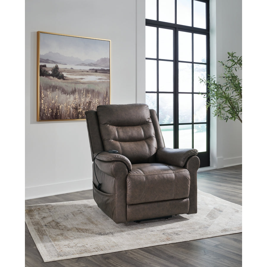 Ashley 1800412 Oatman Umber Power Lift Recliner