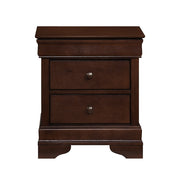 Homelegance 1856-4 Brown Cherry Abbeville Nightstand