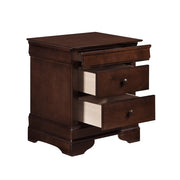 Homelegance 1856-4 Brown Cherry Abbeville Nightstand