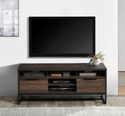 Milton 2015 47" Dark Walnut 3 Shelves & 2 Drawers TV Stand