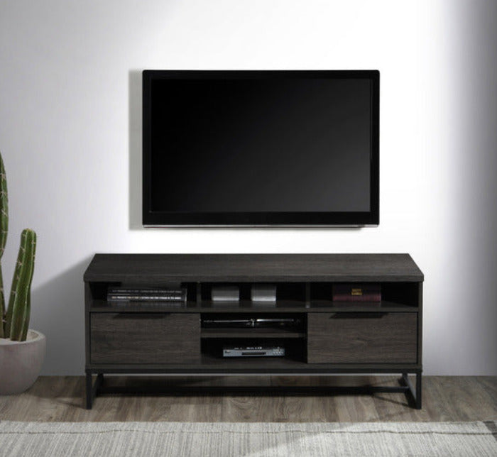 Milton 2017 47" Dark Espresso 3 Shelves & 2 Drawers TV Stand