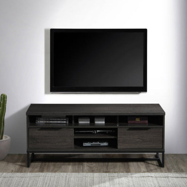 Milton 2017 47" Dark Espresso 3 Shelves & 2 Drawers TV Stand