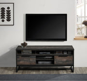 Milton 2018 47" Rustic Gray 3 Shelves & 2 Drawers TV Stand