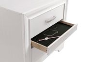 Coaster 205112 Miranda White 3-drawer Nightstand