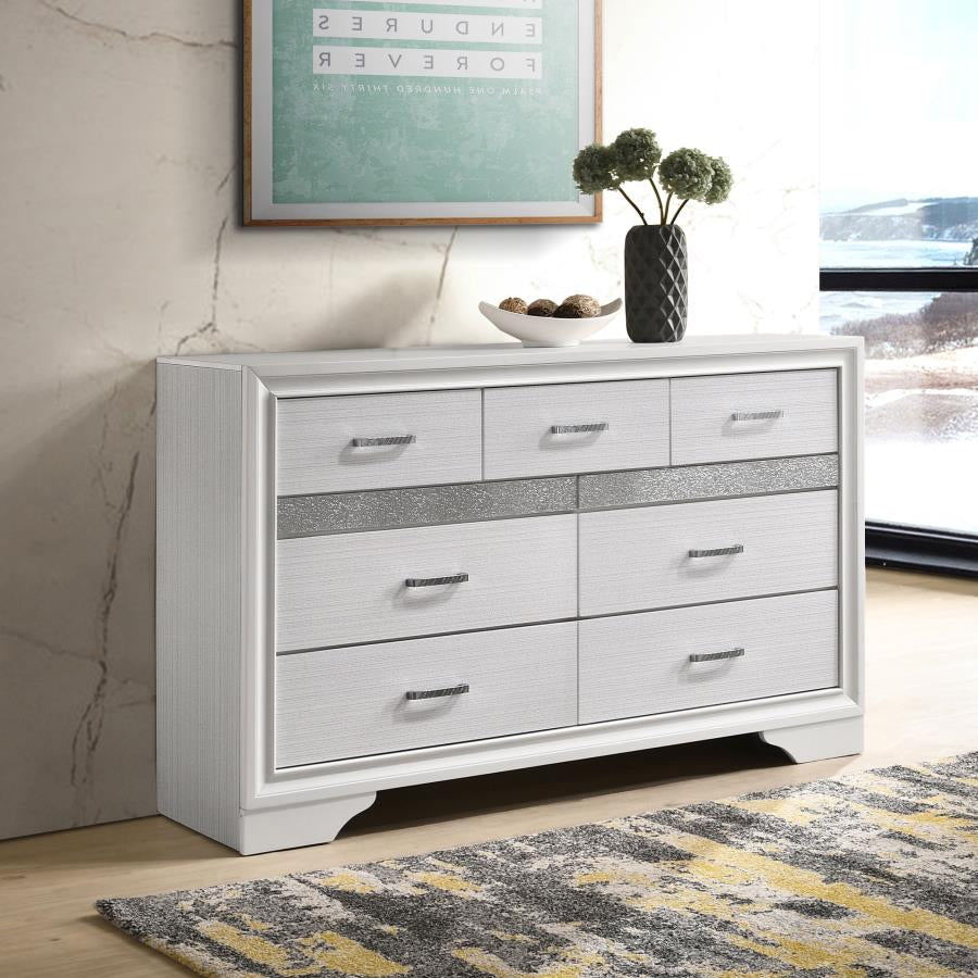 Coaster 205113 Miranda White 9-drawer Dresser