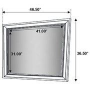 Coaster 205114 Miranda White Mirror