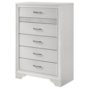 Coaster 205115 Miranda White 6-drawer Chest