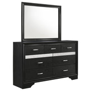 Coaster 206363 / 64 Miranda Black 9 Drawer Dresser Mirror