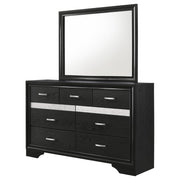 Coaster 206363 / 64 Miranda Black 9 Drawer Dresser Mirror