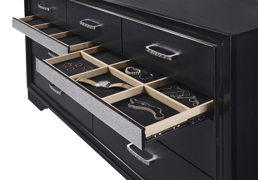 Coaster 206363 Miranda Black 9-drawer Dresser