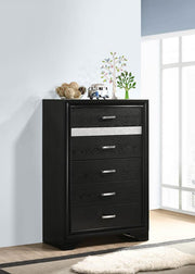Coaster 206365 Miranda Black 6-drawer Chest