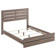Coaster 207041Q Barrel Oak Queen Bed ( 1 Box )