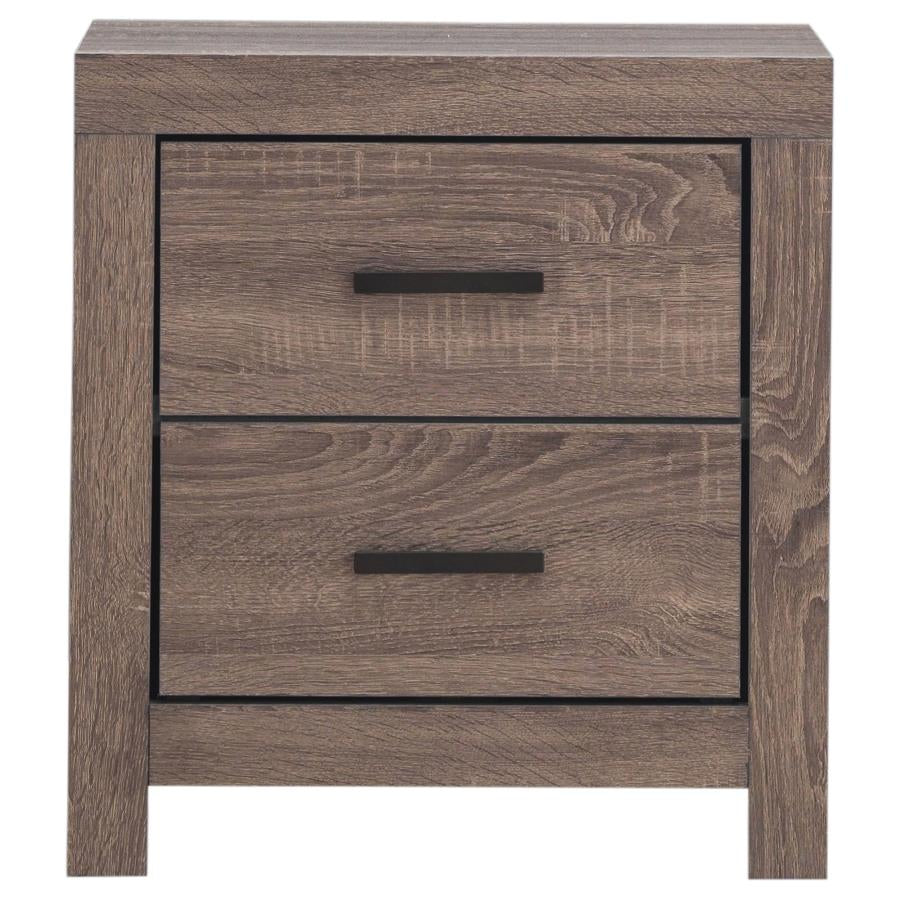 Coaster 207042 Barrel Oak Nightstand