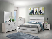 Coaster 207051Q Coastal White Queen Bed ( 1 Box )