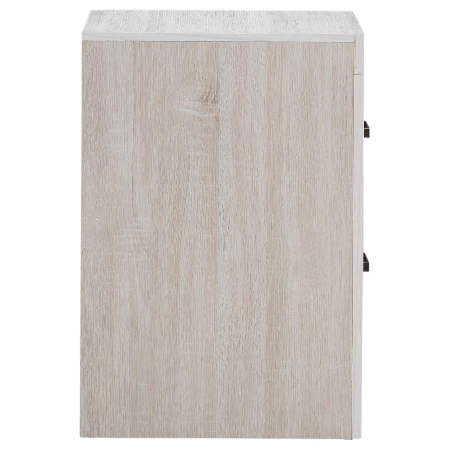 Coaster 207052 Coastal White Nightstand