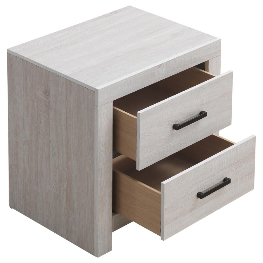 Coaster 207052 Coastal White Nightstand