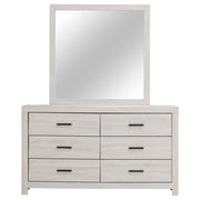 Coaster 207053 / 207054 Coastal White Dresser w/ Mirror