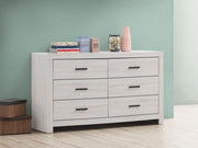 Coaster 207053 Coastal White Dresser