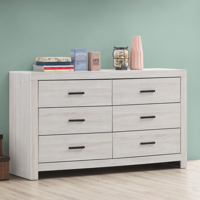 Coaster 207053 Coastal White Dresser
