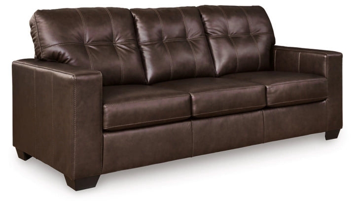 Ashley 2170638 Santorine Dark Brown Leather Sofa