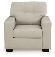 Ashley 2170820 Santorine Bone Leather Accent Chair
