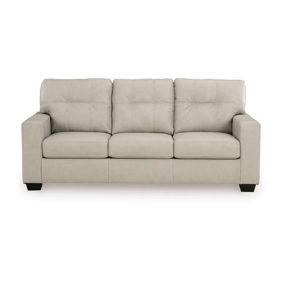 Ashley 2170838 Santorine Bone Leather Sofa