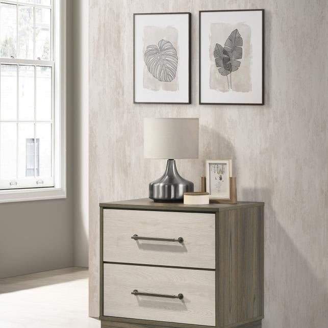 Coaster 224982 Fenwick Grey Oak Nightstand